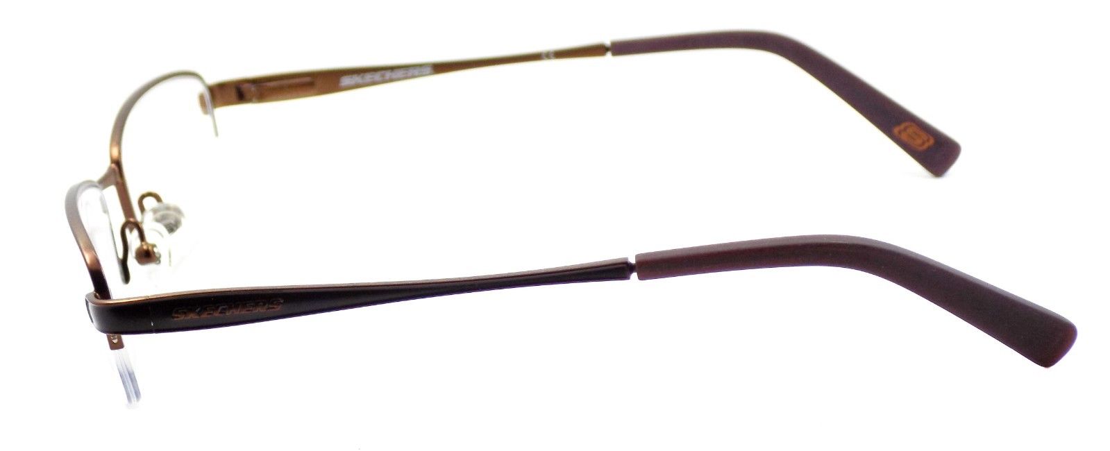 3-SKECHERS SK 3100 OR Men's Eyeglasses Frames 51-18-135 Matte Orange / Brown +CASE-715583661516-IKSpecs