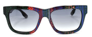 2-McQ Alexander McQueen MQ0044S 004 Unisex Sunglasses Multicolor / Grey Gradient-889652032245-IKSpecs