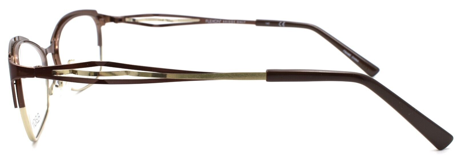 3-Flexon W3000 210 Women's Eyeglasses Frames Brown 53-17-135 Titanium Bridge-883900202862-IKSpecs