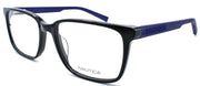 1-Nautica N8148 001 Men's Eyeglasses Frames 57-18-145 Black-688940462326-IKSpecs