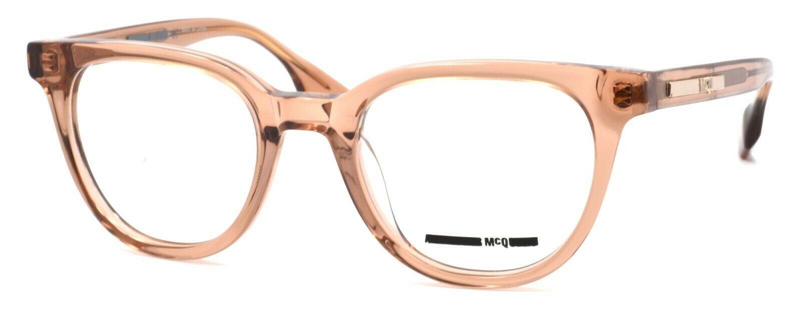 1-McQ Alexander McQueen MQ0030O 004 Women's Eyeglasses Frames 49-21-140 Pink-889652011370-IKSpecs