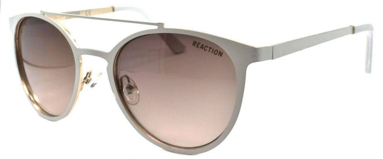 1-Kenneth Cole Reaction KC1315 24F Women Sunglasses Aviator Matte White / Gradient-664689981366-IKSpecs