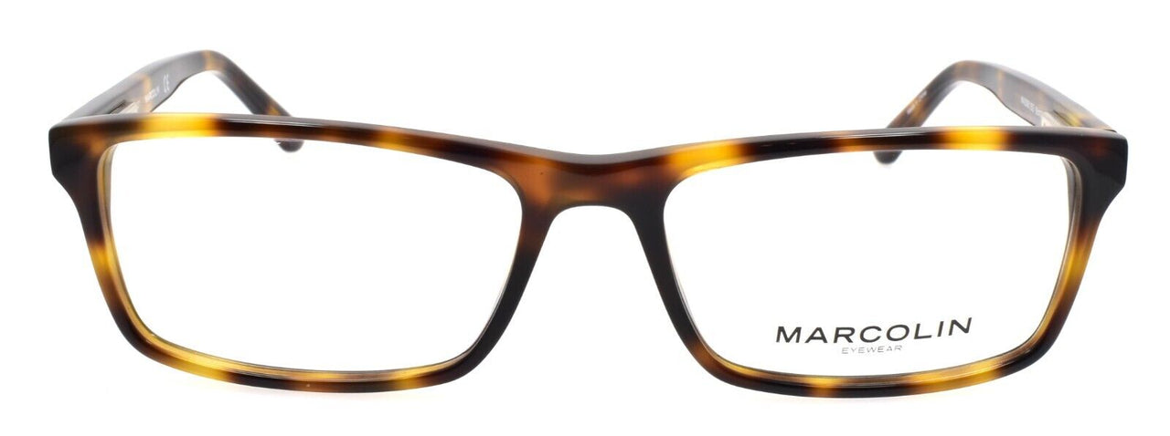 Marcolin MA3008 052 Men's Eyeglasses Frames 56-17-145 Dark Havana