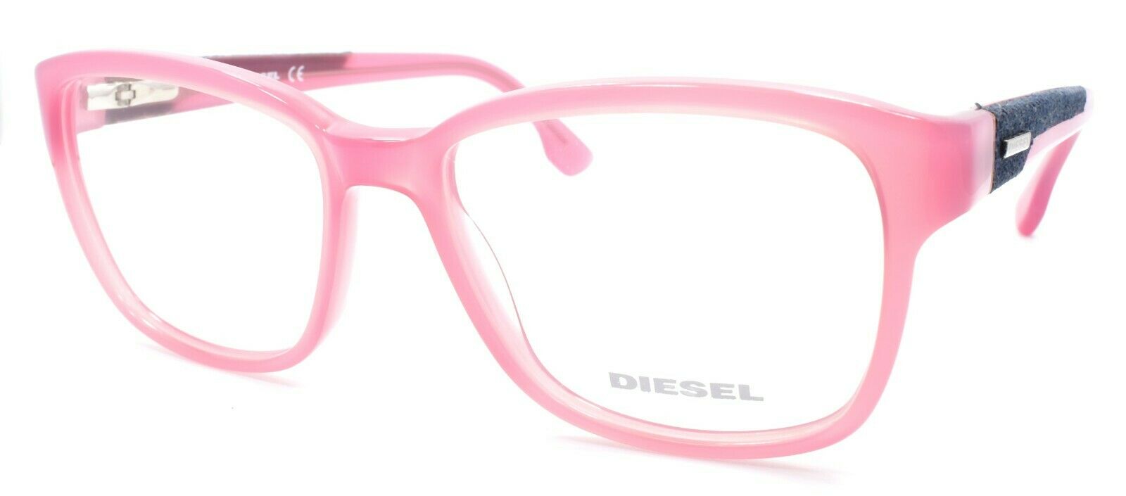 1-Diesel DL5032 081 Women's Eyeglasses Frames 51-16-140 Pink / Blue Denim-664689584451-IKSpecs