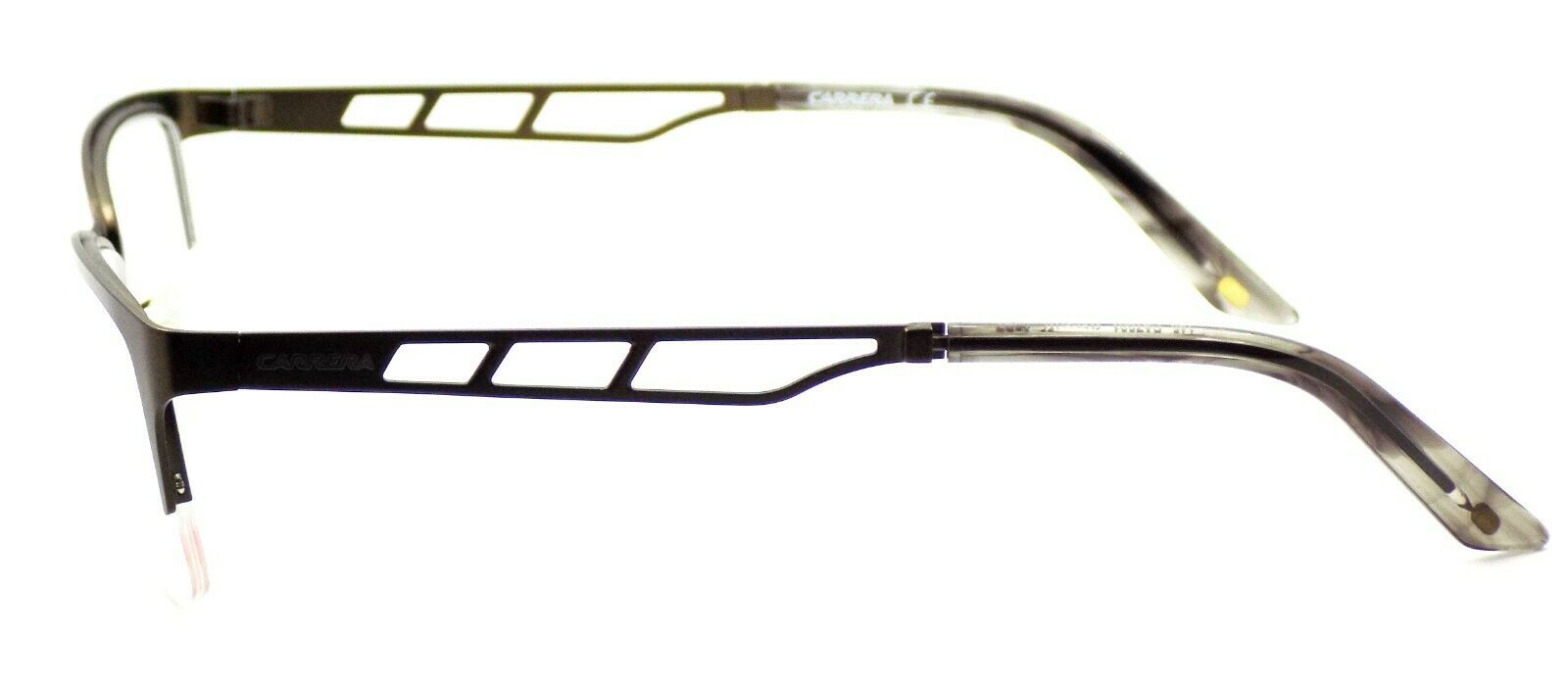 3-Carrera CA7601 05BZ Men's Eyeglasses Frames Half-rim 54-18-145 Matte Chocolate-716737432624-IKSpecs