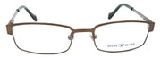2-LUCKY BRAND Break Time Kids Unisex Eyeglasses Frames 48-17-130 Brown + CASE-751286215601-IKSpecs