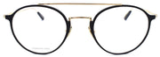 2-John Varvatos V174 Men's Eyeglasses Frames Aviator 50-22-145 Black / Gold Japan-751286330212-IKSpecs