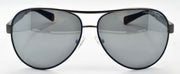 2-Armani Exchange AX2018S 6046/6G Men's Aviator Sunglasses Gunmetal Blue / Mirror-8053672573008-IKSpecs