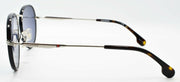 3-Carrera 151/S DOH Sunglasses 52-21-145 Black & Silver / Blue-716736164212-IKSpecs