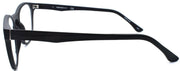 5-Marchon M-1502 002 Eyeglasses Frames 50-19-140 Matte Black + 2 Magnetic Clip Ons-886895484350-IKSpecs