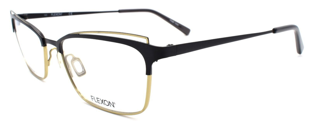 Flexon W3102 001 Women's Eyeglasses Frames Black 53-18-140 Flexible Titanium