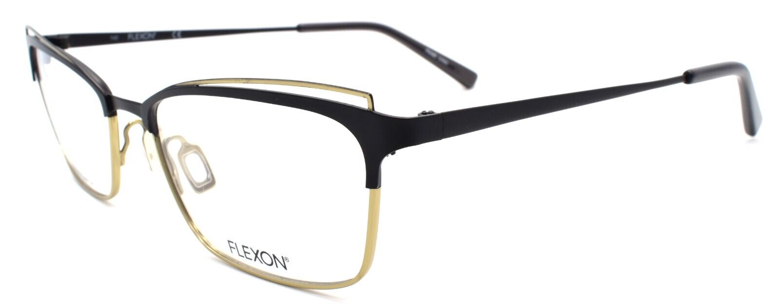 1-Flexon W3102 001 Women's Eyeglasses Frames Black 53-18-140 Flexible Titanium-886895484909-IKSpecs
