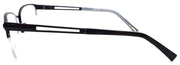 3-Timex L069 Men's Eyeglasses Frames Half-rim 56-17-145 Black-715317090186-IKSpecs