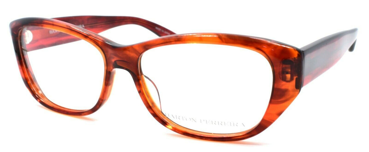 1-Barton Perreira Sexton PIN Women's Eyeglasses Frames 54-15-138 Pinot Dark Red-672263039419-IKSpecs