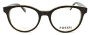 2-Fossil FOS 7012 4C3 Men's Eyeglasses Frames Round 50-19-145 Olive-762753342560-IKSpecs