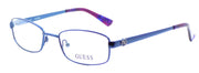 1-GUESS GU2524 091 Women's Eyeglasses Frames 49-18-135 Matte Blue + CASE-664689743803-IKSpecs