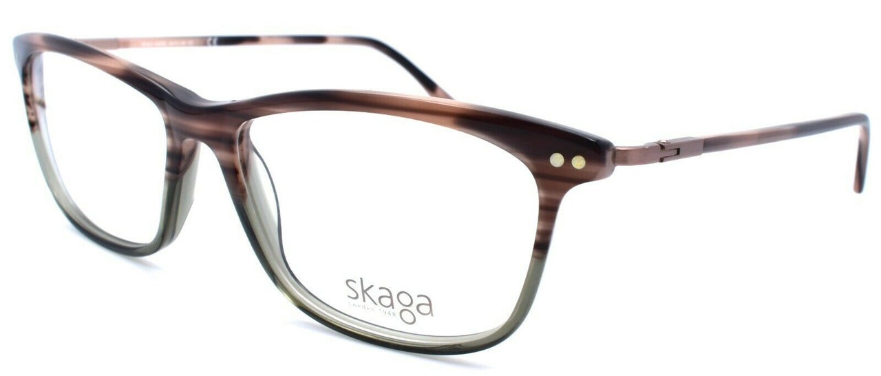 1-Skaga 2618-U Hassel 646 Eyeglasses Frames 55-15-135 Rose Grey Stripe-IKSpecs