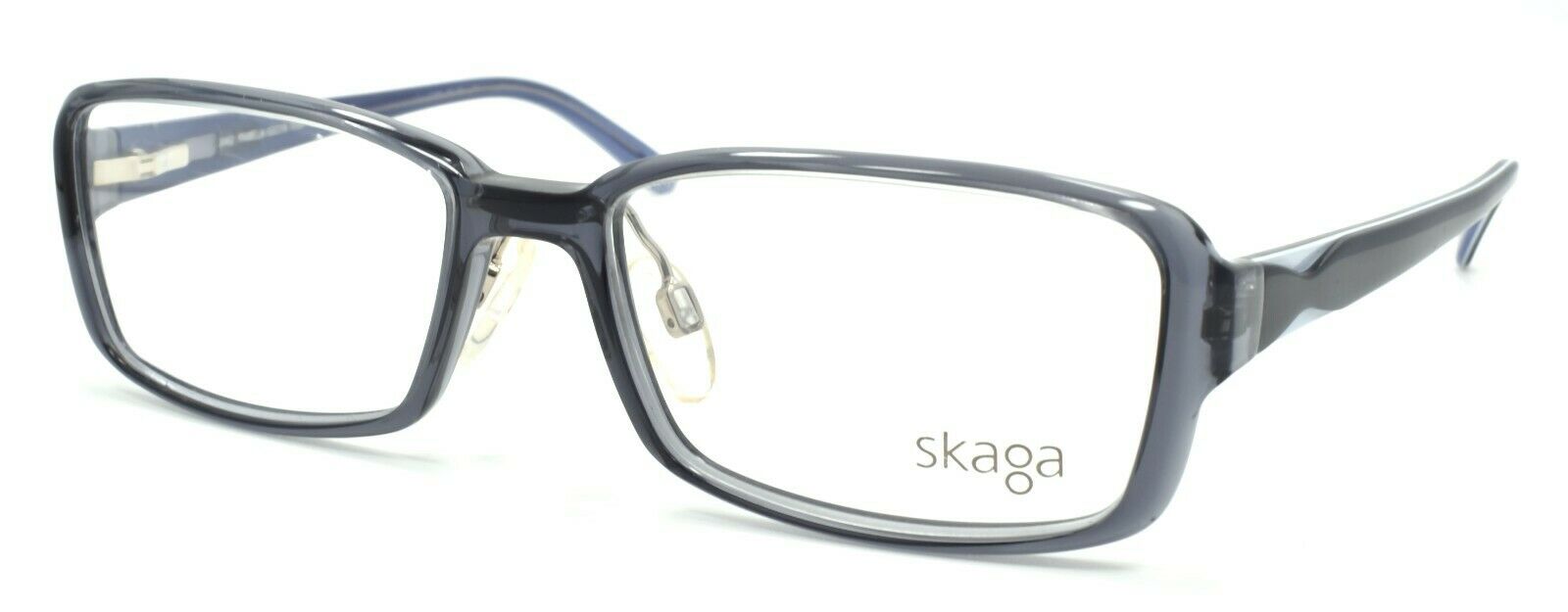 1-Skaga 2442 Pamela 9107 Women's Eyeglasses Frames 53-16-130 Crystal Blue Grey-IKSpecs