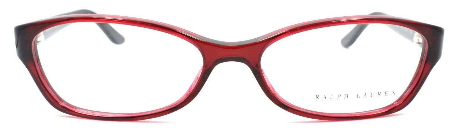 2-Ralph Lauren RL 6068 5008 Women's Eyeglasses Frames 53-15-130 Transparent Red-713132364857-IKSpecs