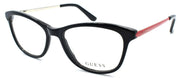 1-GUESS GU2681 005 Women's Eyeglasses Frames 51-16-140 Black / Red-664689956487-IKSpecs