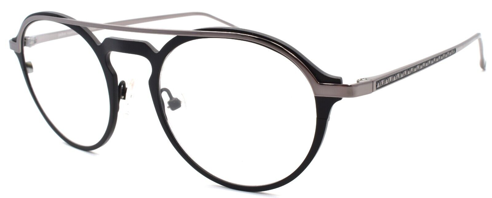 1-John Varvatos V160 Men's Eyeglasses Aviator 50-21-140 Matte Black Japan-751286305432-IKSpecs