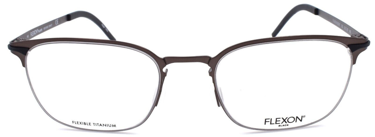 2-Flexon B2007 033 Men's Eyeglasses Gunmetal 50-19-145 Flexible Titanium-883900206730-IKSpecs