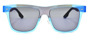2-McQ Alexander McQueen MQ008S 008 Unisex Sunglasses Blue & Black / Smoke-889652001555-IKSpecs