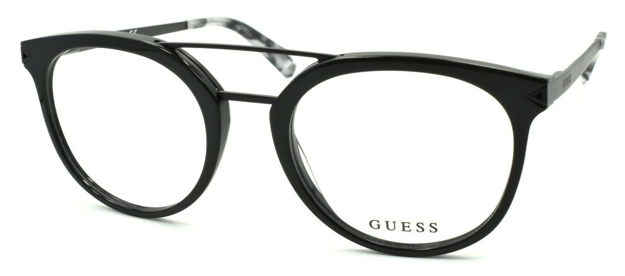 1-GUESS GU1964 005 Men's Eyeglasses Frames Aviator 52-20-145 Black + CASE-889214031976-IKSpecs