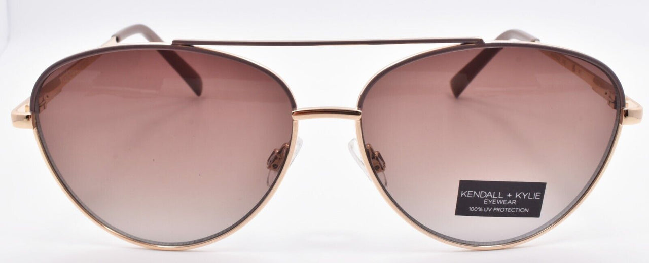 2-Kendall + Kylie Lara KK4079CE 743 Women's Sunglasses Aviator Gold / Brown-800414557929-IKSpecs