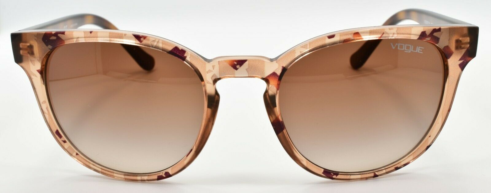 2-Vogue VO5271-S 272813 Women's Sunglasses Brown Beige Textured / Brown Gradient-8056597067348-IKSpecs