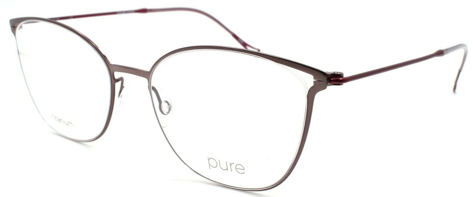 1-Marchon Airlock Pure P-5004 601 Women's Eyeglasses Frame Titanium 51-17-140 Rose-886895473057-IKSpecs