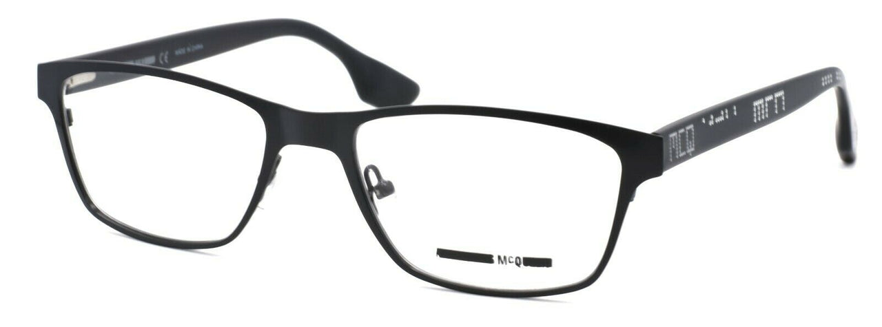 McQ Alexander McQueen MQ0050O 001 Unisex Eyeglasses Frames 53-18-150 Black