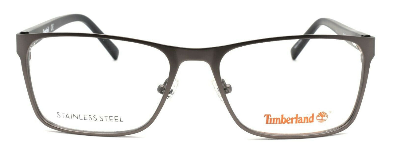 2-TIMBERLAND TB1578 009 Men's Eyeglasses Frames 55-17-145 Gunmetal + CASE-664689912827-IKSpecs