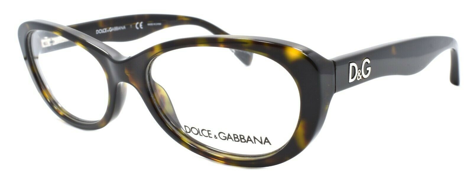 1-Dolce & Gabbana DD1248 502 Women's Eyeglasses Frames 51-17-135 Dark Havana-679420525150-IKSpecs