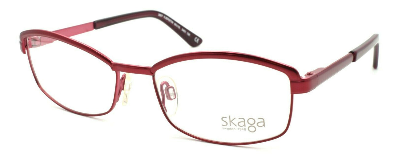1-Skaga 3867 Kjerstin 5401 Women's Eyeglasses Frames PETITE 50-16-130 Red-IKSpecs