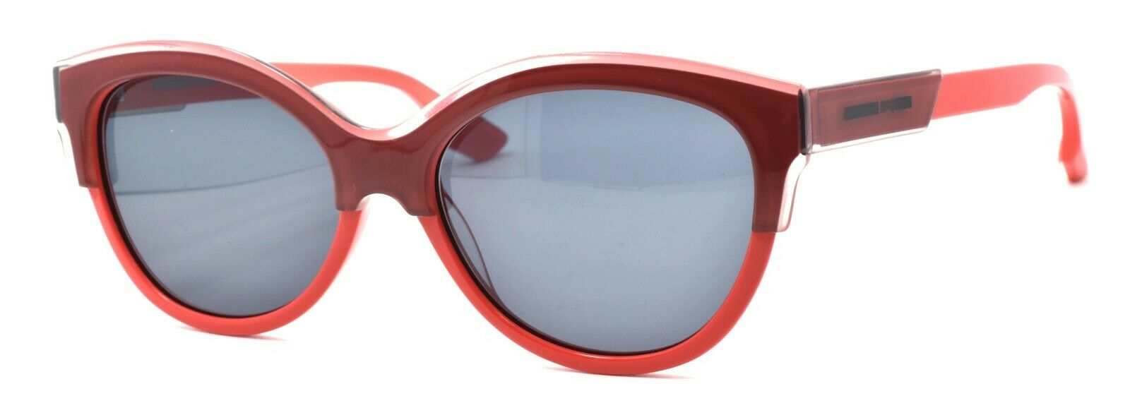 1-McQ Alexander McQueen MQ0026O 003S Women's Sunglasses Cat-eye Pink Coral / Grey-191966062420-IKSpecs
