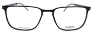 2-Flexon B2025 001 Men's Eyeglasses Frames Black 55-18-145 Flexible Titanium-883900203418-IKSpecs