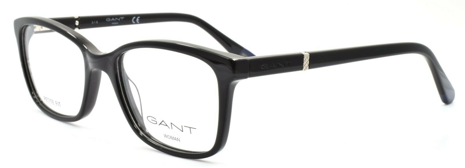 1-GANT GA4070 001 Women's Eyeglasses Frames PETITE 50-17-135 Shiny Black + CASE-664689846238-IKSpecs