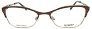 2-Flexon W3000 210 Women's Eyeglasses Frames Brown 53-17-135 Titanium Bridge-883900202862-IKSpecs