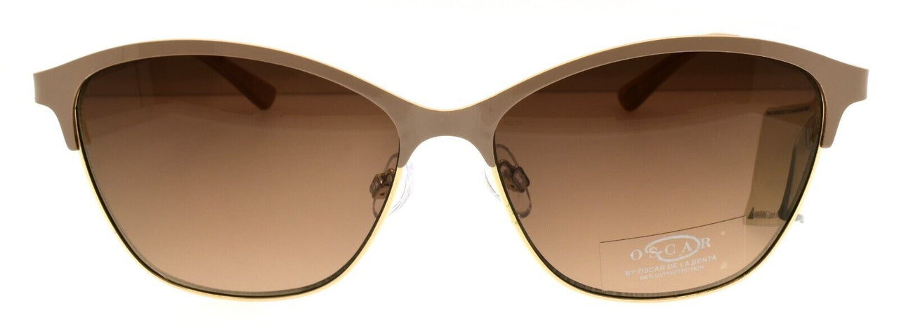 OSCAR By Oscar De La Renta OSS3108 770 Women's Sunglasses Blush & Gold / Brown