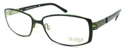 1-Skaga 3860 Louise 5301 Women's Eyeglasses Frames 52-15-135 Green-IKSpecs