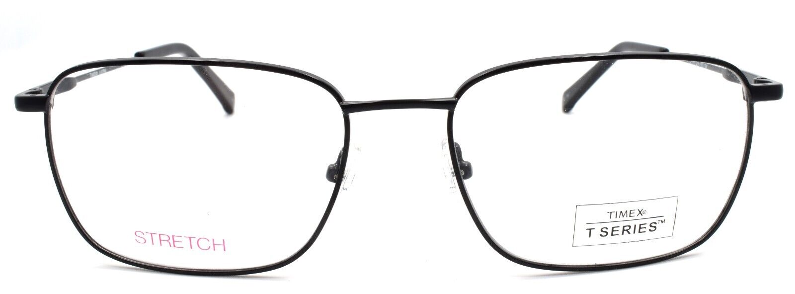 2-Timex 5:47 PM Men's Eyeglasses Frames Large 57-18-150 Black-715317184779-IKSpecs