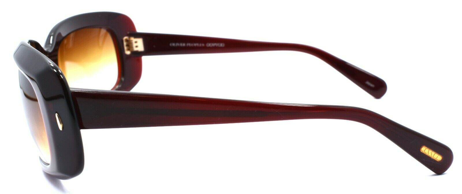 3-Oliver Peoples Ingenue SI Women's Sunglasses Burgundy / Brown Gradient JAPAN &-Does not apply-IKSpecs