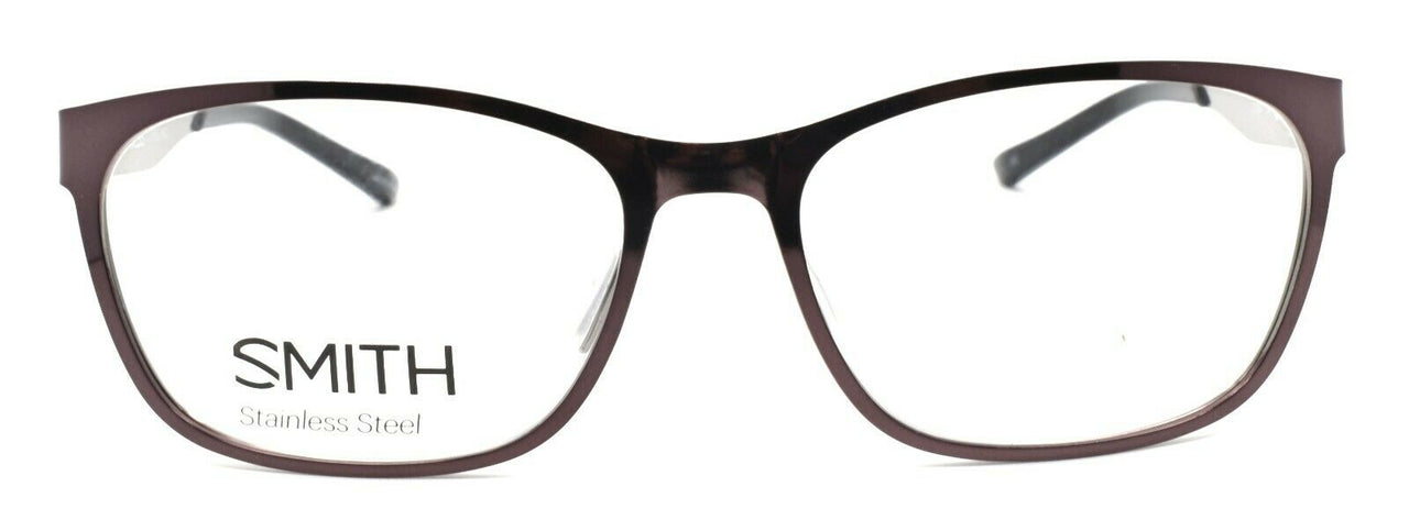 2-SMITH Optics Prowess NCJ Women's Eyeglasses Frames 57-17-140 Coffee + CASE-716736102566-IKSpecs