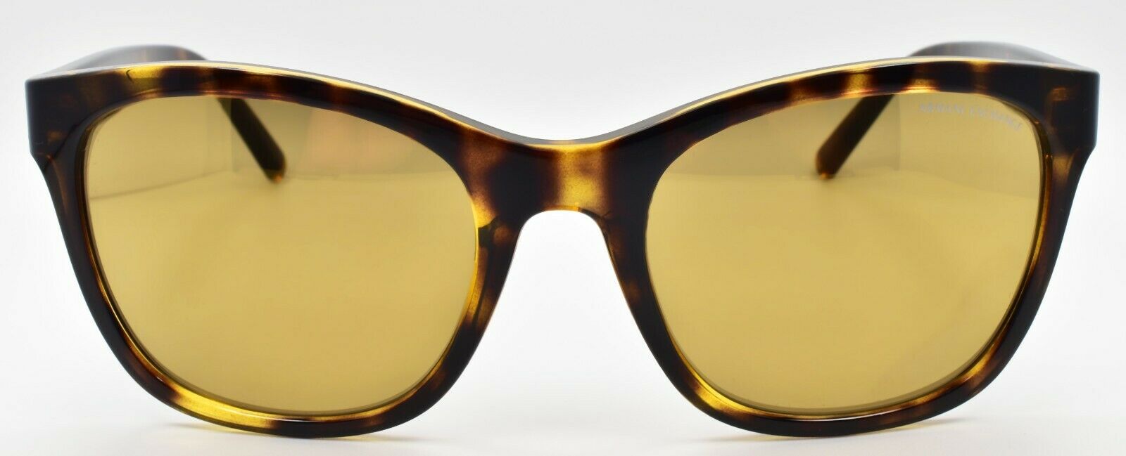 2-Armani Exchange AX4105S 82135A Women's Sunglasses Havana / Mirror Gold-7895653201590-IKSpecs