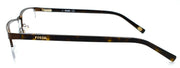 3-Fossil Michael 05BZ Men's Eyeglasses Frames Half-rim 54-18-140 Matte Brown-716737372715-IKSpecs