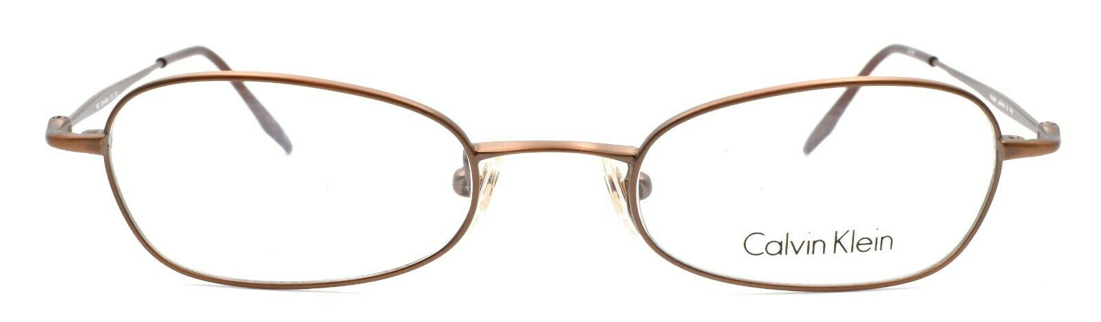 2-Calvin Klein 173 575 Women's Eyeglasses Frames 47-19-140 Bronze JAPAN-Does not apply-IKSpecs