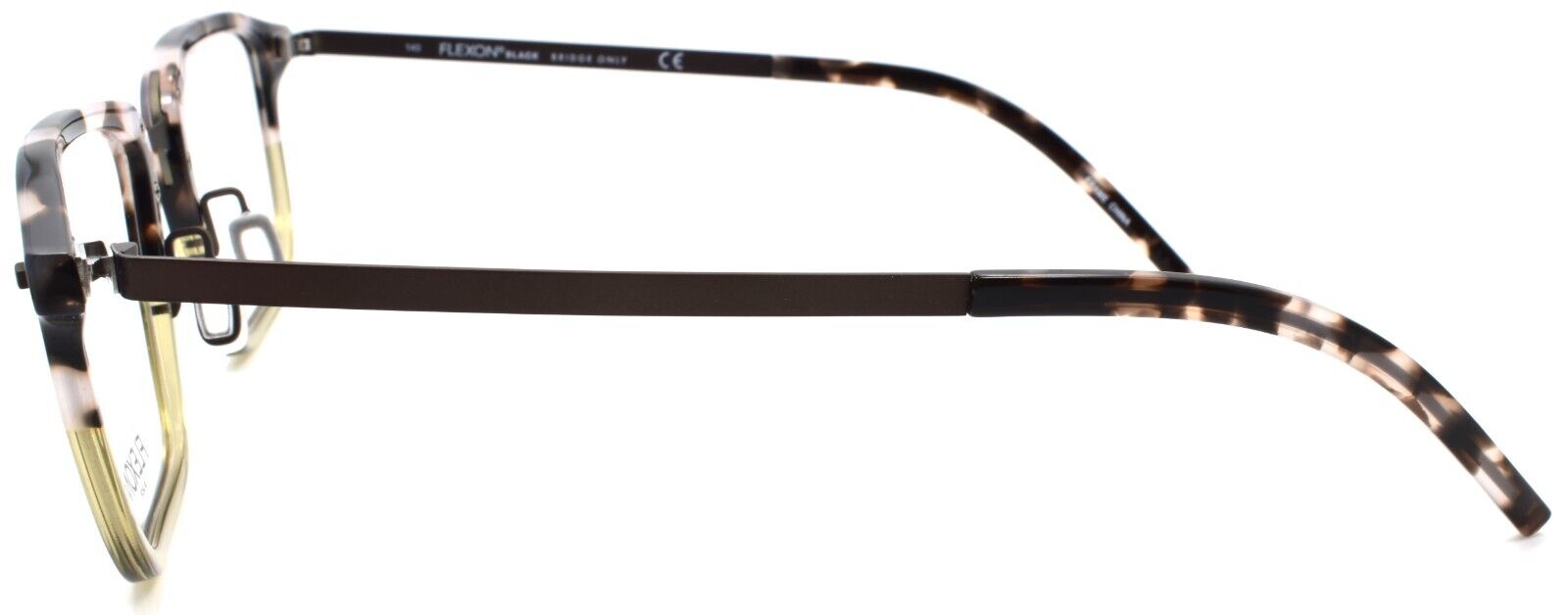 3-Flexon B2037 340 Men's Eyeglasses 55-22-145 Olive Tortoise Gradient-886895562218-IKSpecs