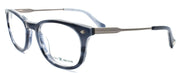 1-LUCKY BRAND Spectator Unisex Eyeglasses Frames 49-18-140 Blue Horn + CASE-751286221237-IKSpecs
