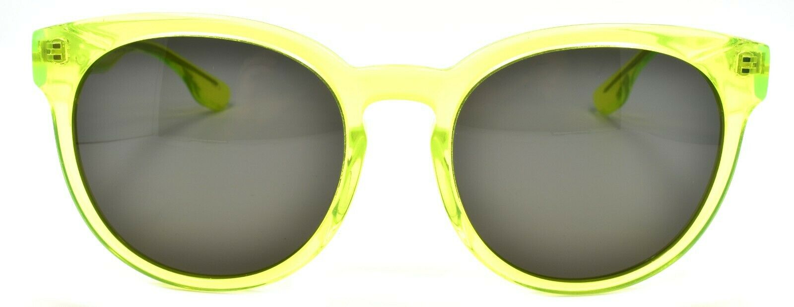 2-McQ Alexander McQueen MQ0052SK 004 Women's Sunglasses Yellow / Smoke-889652037202-IKSpecs